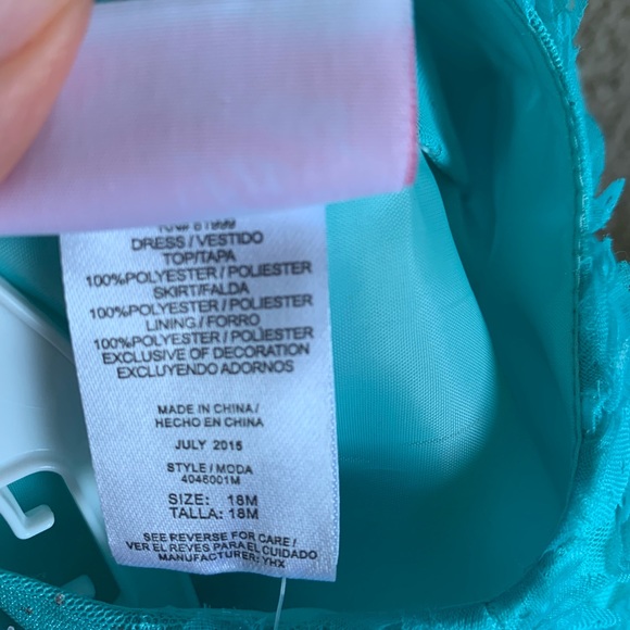 NWT girls dress size 18M - Picture 5 of 5